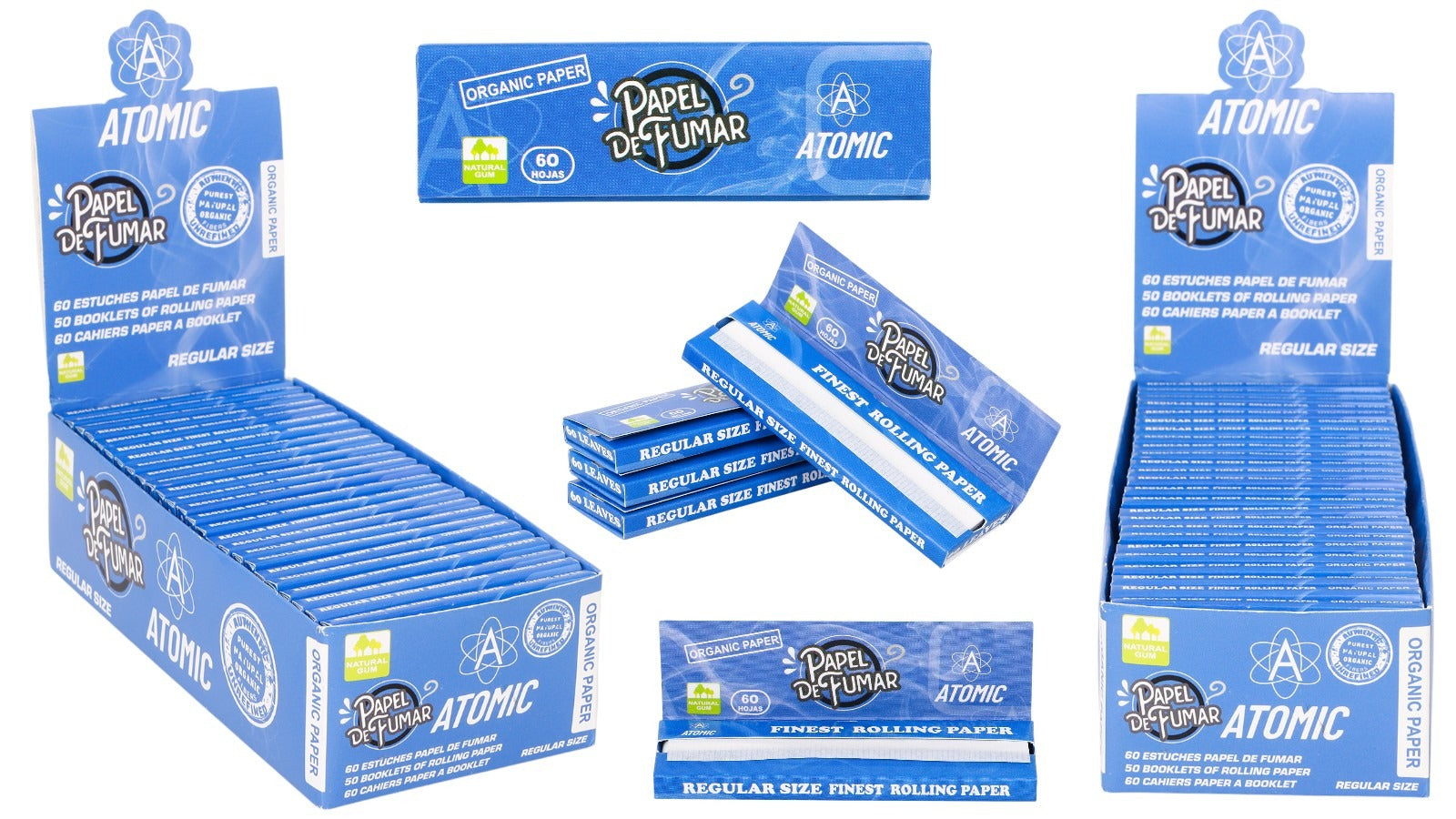 PAPEL ATOMIC AZUL (60H*50L) PAPEL ATOMIC AZUL (60H*50L)